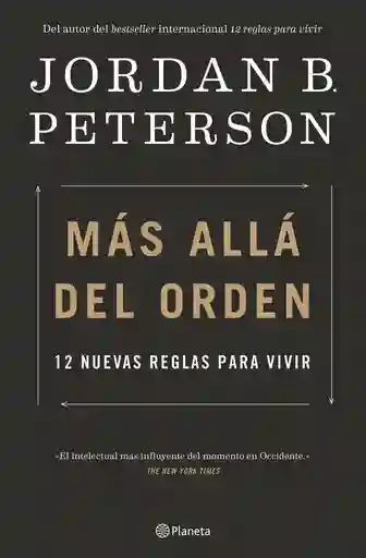 En 12 reglas para vivir, el bestseller internacional que vendió más de cinco millones de ejemplares, el famoso pensador, psicólogo y profesor de la Universidad de Toronto Jordan Peterson nos ofrecía verdades eternas aplicadas a las ansiedades contemporáneas. Su mensaje provocador sobre el valor de la responsabilidad individual y el significado de nuestras acciones resonó con fuerza en todo el mundo.Si el anterior libro se centraba en las consecuencias del caos, Más allá del orden alerta sobre los peligros de un exceso de seguridad y control en nuestra vida y pone en valor conceptos como la creatividad, la curiosidad o la vitalidad. El objetivo es mantener el perfecto equilibrio entre orden y caos y evitar que ninguno de los dos gobierne nuestro destino.Entremezclando mitología, historia clásica y casos de su consulta, este libro ofrece 12 nuevos principios para una vida con sentido.  El autor más influyente y polémico del momento. Su libro más esperado.
