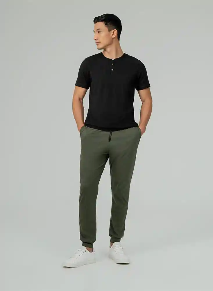 Pantalon Largo S - Verde