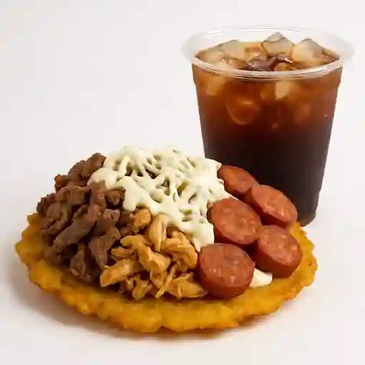 Patacón Trifásico+ Bebida