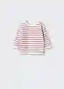 Buzo Sudadera Ines Rosa Talla 71 Niñas Mango