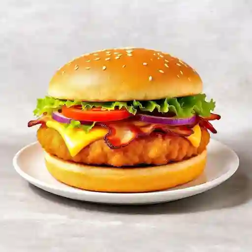 Hamburguesa De Pollo Crispy