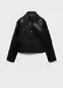 Chaqueta Sabina Negro Talla M Mujer Mango