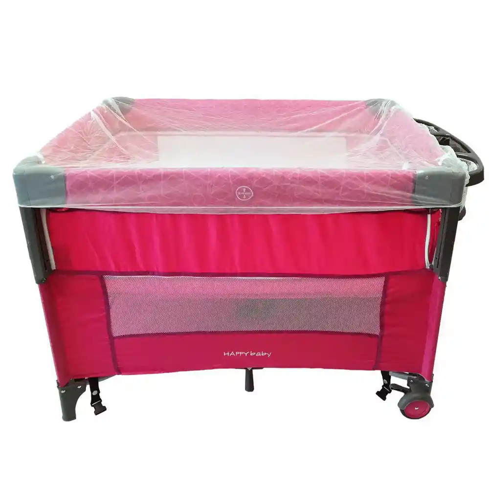 Happybaby Cuna Corral Winter Rosa