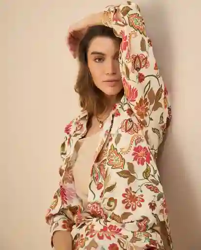 Camisa Crudo Nardo Claro Talla M 412G015 Esprit