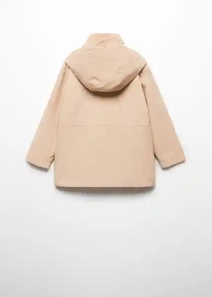 Abrigo Parka Gaba5 Arena Talla 07 Niña Mango