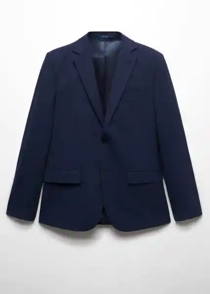 Blazer Americana Breda Marino Talla 54 Hombre Mango