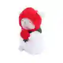 Peluche Cordero Baa Sombrero de Fresa Serie Miniso