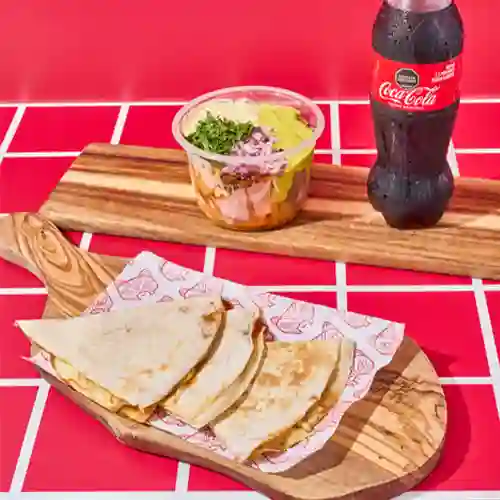 Box Birrialocos y Quesadilla (cocacola)