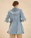 Chaqueta Azul Osiris Claro Talla S 422G204 Esprit