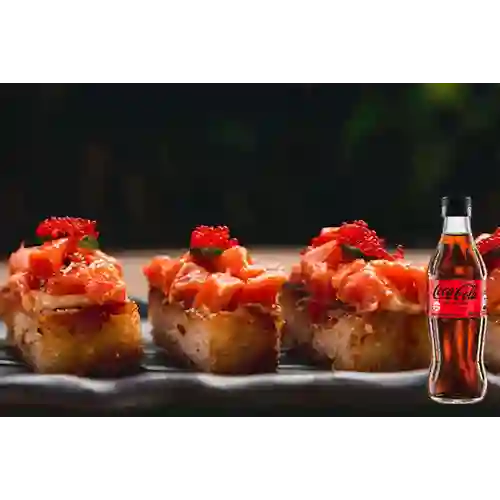 Combo Crispy Tuna + Coca Cola Sin Azúcar 300ML