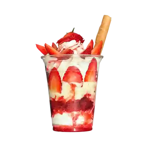 Fresas a la Crema