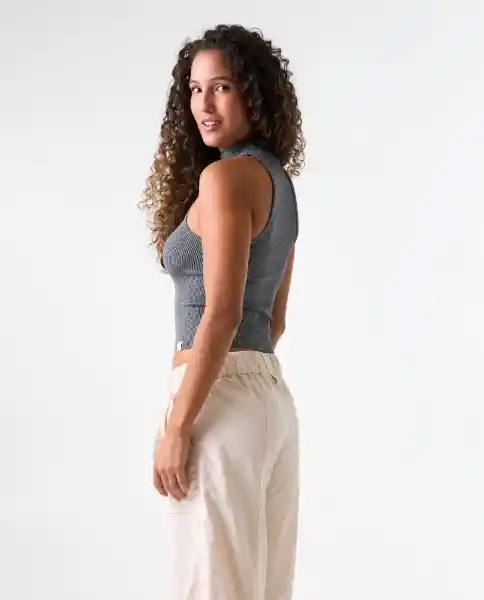 Camiseta Mujer Negro Talla M/L 602G050_NEG194007 Americanino