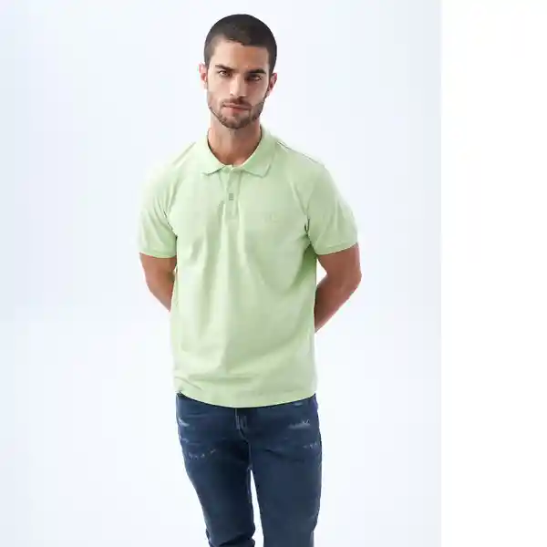 Camiseta Hombre Verde Talla M 802F010 Americanino