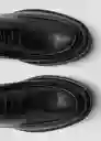 Zapato Bordon Negro Talla 45 Hombre Mango