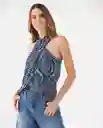 Camisa Azul Medianoche Ultraoscuro Talla XXL 619F057 Esprit