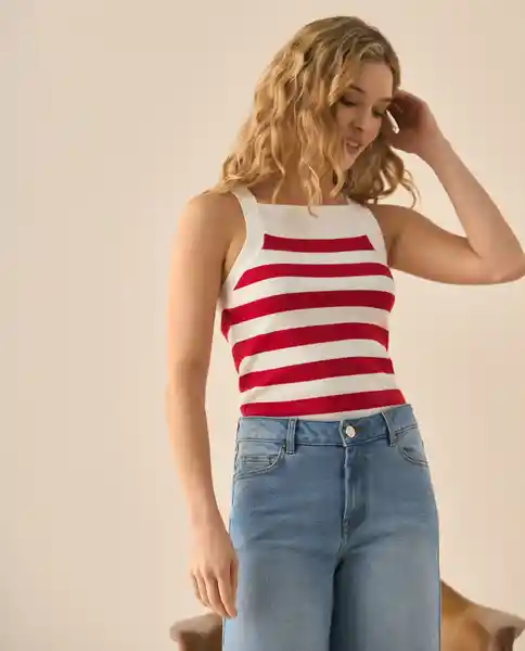 Tejido Rojo Mineral Medio Talla S 669G200 Esprit