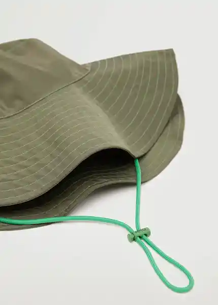 Gorro Gang Khaki  Mujer Mango