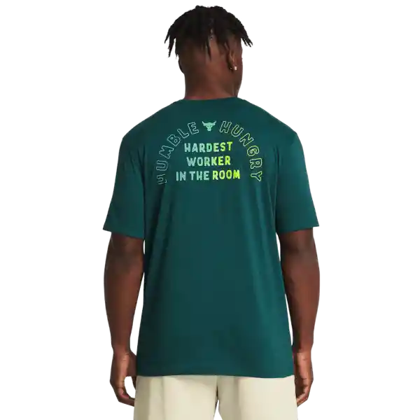 Under Armour Camiseta H&H Graphc Hombre Verde Talla SM