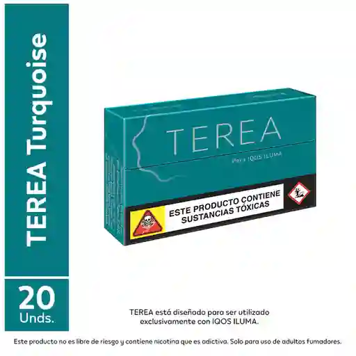 Terea Turquoise Cajetilla X 20Unds   