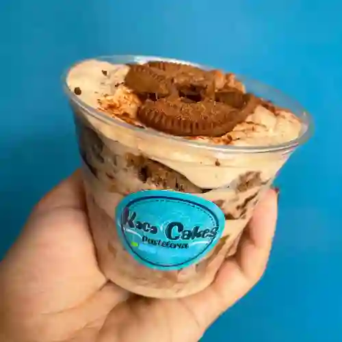 Torta genovesa de milo cuchareable