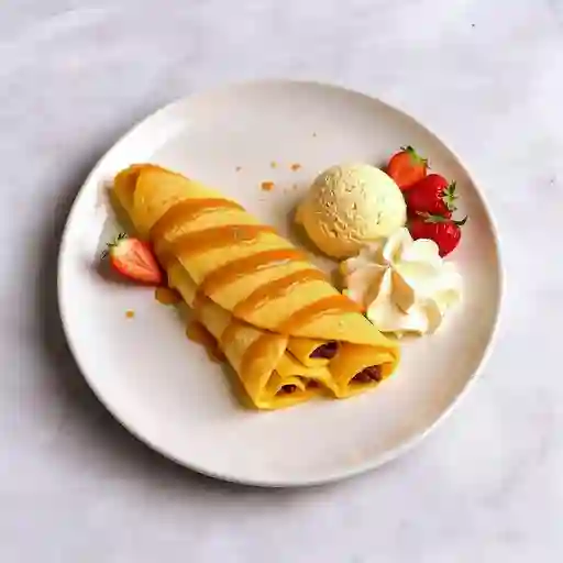 Crepes De Bocadillo Y Queso