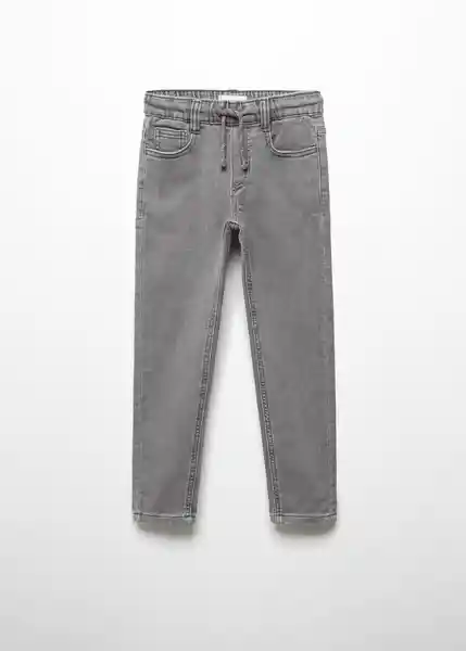 Jean Comfy Tejano Gris Talla 08 Niños Mango