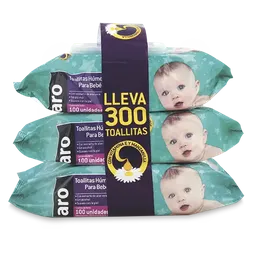 Aro Toalla Humedas Bebe
