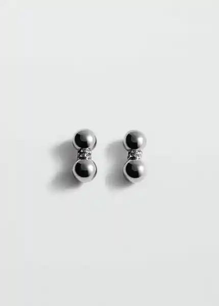 Pendientes Loretta Plata Talla 99 Mujer Mango