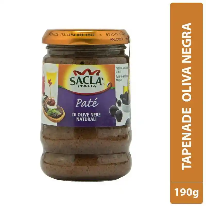 Sacla Tapenade De Oliva Negra