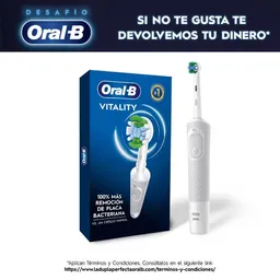 Oral-B Cepillo de Dientes Eléctrico Pro 1 Con Cabezal Redondo