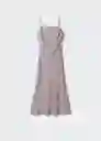 Vestido Natural Beige Talla 20 Mango Teen Girl Mango