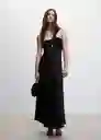 Vestido Leandra Negro Talla XS Mujer Mango