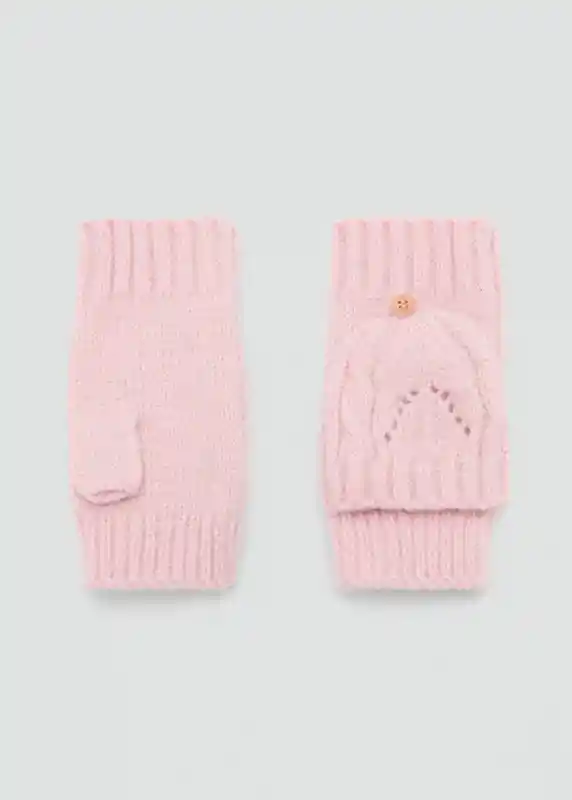 Guantes Pinkyg Rosa Palo Talla 96 Niñas Mango