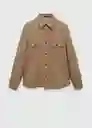 Chaqueta Margon Camel Talla S Hombre Mango