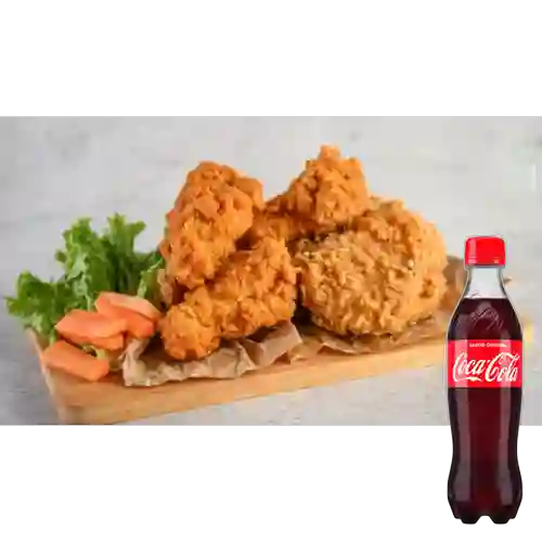 Combo Broaster 2 + Coca-Cola Sabor Original 400 ml
