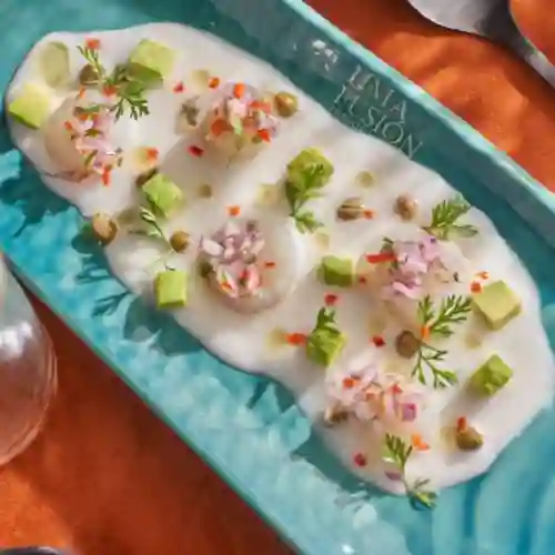 Tiradito de Vieiras
