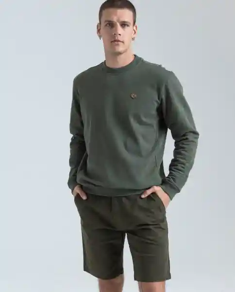 Buzo Hombre Verde Talla XL 880D001 Americanino