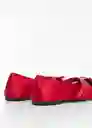 Zapatos Arne Mujer Rojo Talla 39 Mango