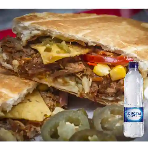 Combo Sándwich Juana en México +Cristal S/gas 500ml