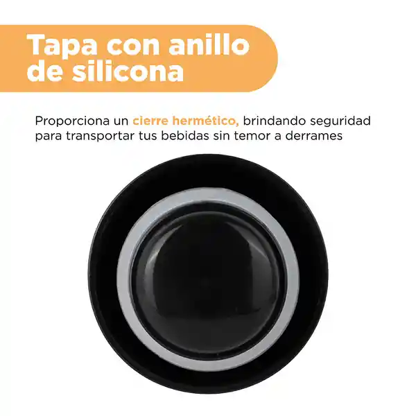 Vaso de Acero Caras Sonriente 500 mL Miniso