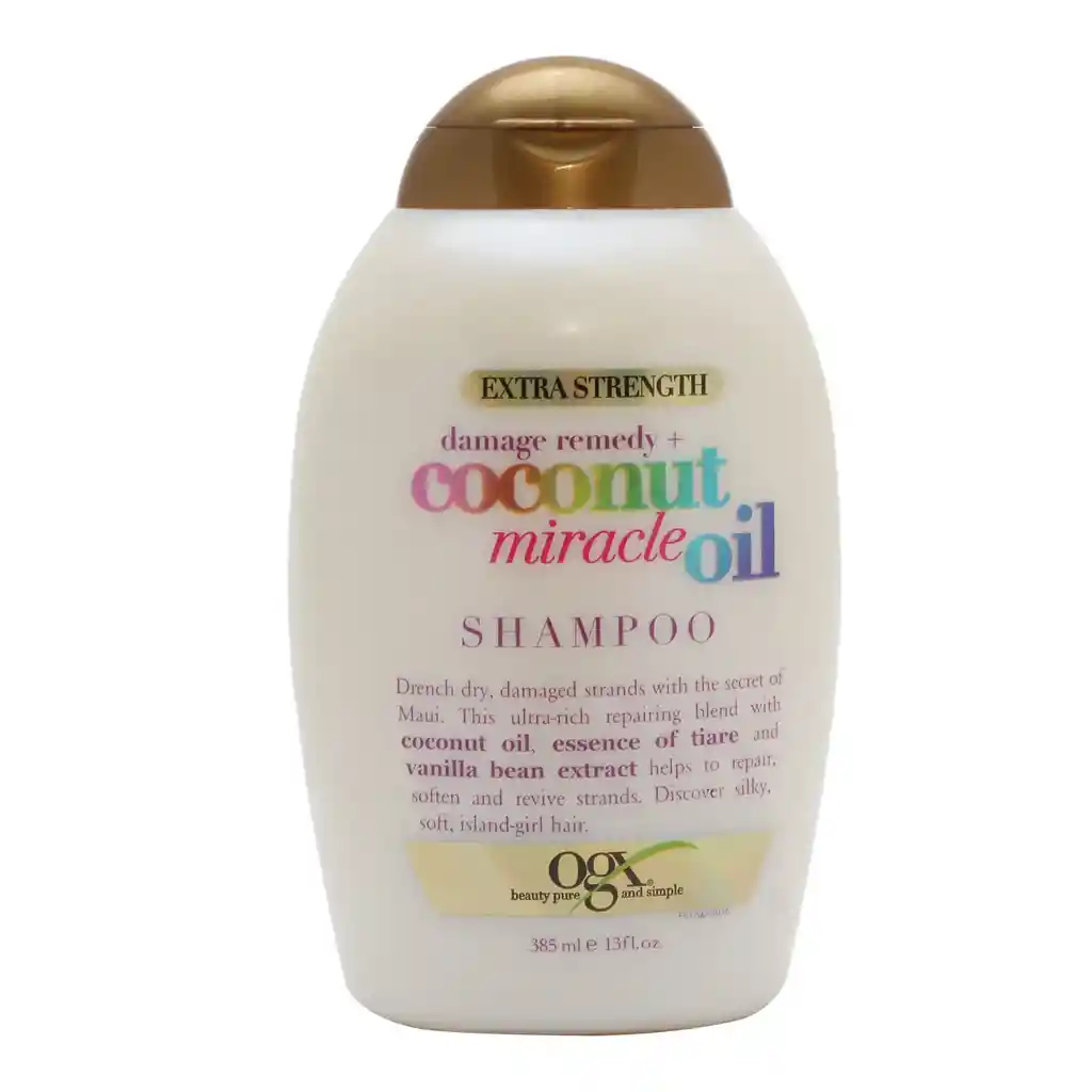 Organix Shampoo Reparador Coconut Miracle Oil