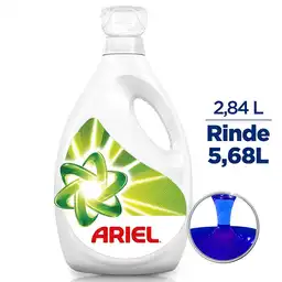 Detergente Liquido Ariel Doble Poder de 2.84L Jabon para Ropa