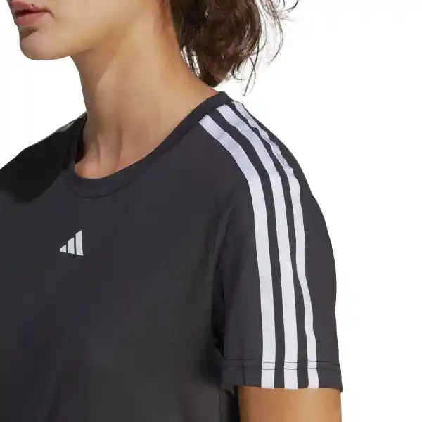 Adidas Camiseta Tr-es 3s T Mujer Negro Talla XS IC5039