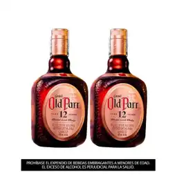 Combo De 2 Old Parr 12 Años 500 Ml