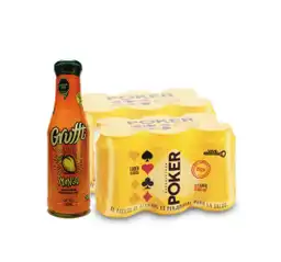 Mezclador Grufft Mango 360 mL + 12 Pack Poker 330 mL