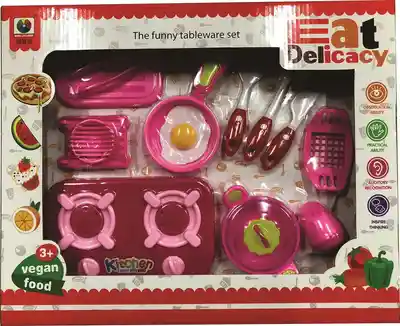 Plast Asociados Juego Cocina Deluxe 10112