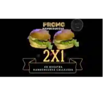 2X1, 2 Hamburguesas + Papas por 20K