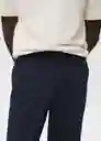 Pantalón Parioli Navy Talla 40 Hombre Mango
