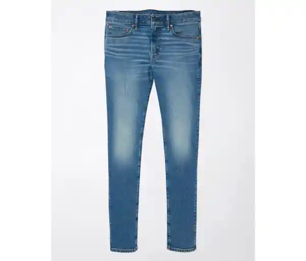 Jean Skinny Hombre Azul Talla 31 x 32 American Eagle