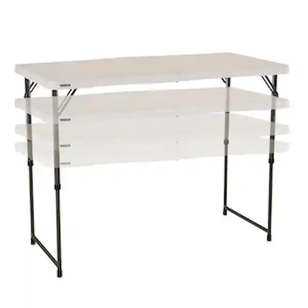 Lifetime Mesa Plegable Rectangular 120 X 60 CM